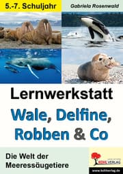 Cover von Lernwerkstatt Wale, Delfine, Robben und Co.