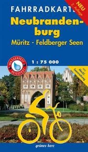 Cover von Fahrradkarte Neubrandenburg, Müritz, Feldberger Seen
