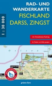 Cover von Rad- und Wanderkarte Fischland, Darß, Zingst