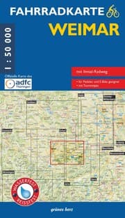 Cover von Fahrradkarte Weimar