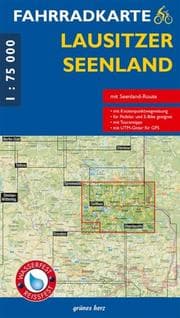 Cover von Fahrradkarte Lausitzer Seenland