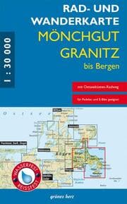 Cover von Rad- und Wanderkarte Mönchgut, Granitz, bis Bergen