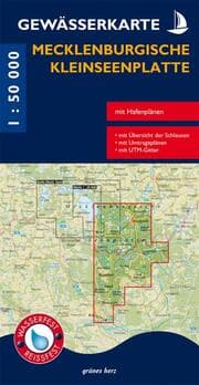 Cover von Gewässerkarte Mecklenburgische Kleinseenplatte