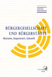 Cover von Bürgergesellschaft und Bürgerstädte