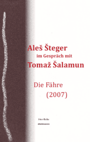 Cover von Ales Steger im Gespräch mit Tomaz Salamun
