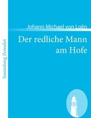 Cover von Der redliche Mann am Hofe