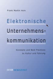 Cover von Elektronische Unternehmenskommunikation