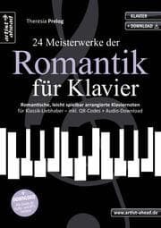 Cover von 24 Meisterwerke der Romantik für Klavier