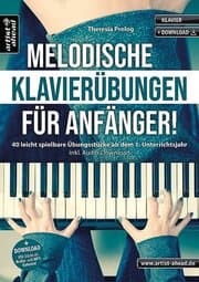 Cover von Melodische Klavierübungen für Anfänger!