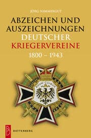 Cover von Abzeichen und Auszeichnungen deutscher Kriegervereine 1800-1943