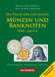 Cover von Die Preise der deutschen Münzen und Banknoten ab 1945 - heute