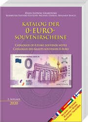 Cover von Katalog der 0-Euro-Souvenirscheine/Catalogue of 0-Euro souvenir notes/Catalogue des billets souvenirs 0-Euro