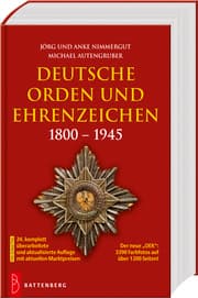 Cover von Deutsche Orden und Ehrenzeichen 1800-1945