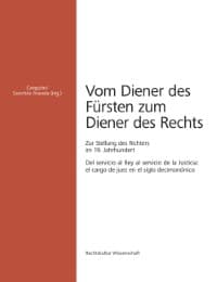 Cover von Vom Diener des Fürsten zum Diener des Rechts