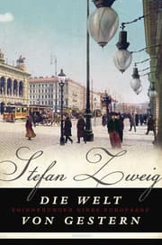 Cover von Die Welt von Gestern