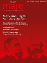 Cover von mare 150 - Marx und Engels