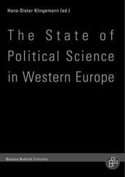 Cover von The State of Political Science in Western Europe