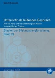 Cover von Unterricht als bildendes Gespräch