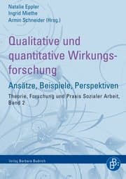 Cover von Qualitative und quantitative Wirkungsforschung