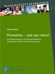 Cover von Promotion - und was dann?
