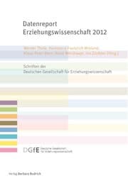 Cover von Datenreport Erziehungswissenschaft 2012
