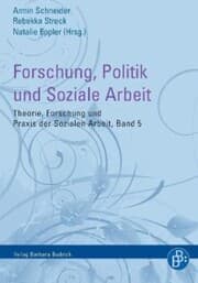Cover von Forschung, Politik und Soziale Arbeit