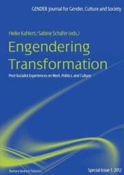 Cover von Engendering Transformation