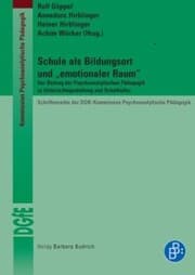 Cover von Schule als Bildungsort und 'emotionaler Raum'