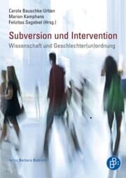 Cover von Subversion und Intervention
