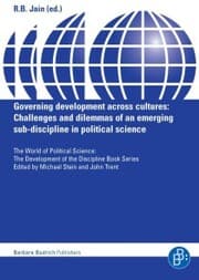 Cover von Governing development across cultures