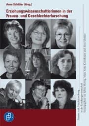 Cover von Erziehungswissenschaftlerinnen in der Frauen- und Geschlechterforschung