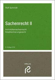 Cover von Sachenrecht II