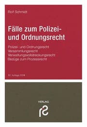 Cover von Fälle zum Polizei- und Ordnungsrecht