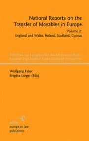 Cover von National Reports on the Transfer of Movables in Europe