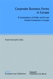 Cover von Corporate Business Forms in Europe