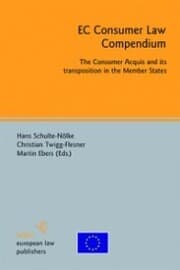 Cover von EC Consumer Law Compendium