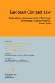 Cover von European Contract Law