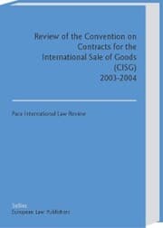 Cover von Review of the Convention on Contracts for the International Sale of Goods (CISG)