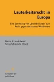 Cover von Lauterkeitsrecht in Europa