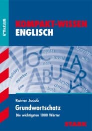 Cover von STARK Kompakt-Wissen Gymnasium - Englisch Grundwortschatz