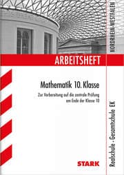 Cover von Arbeitsheft Realschule/Gesamtschule EK - Mathematik 10. Klasse - NRW