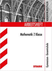 Cover von Arbeitsheft Gymnasium - Mathematik 7. Klasse - NRW