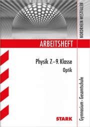 Cover von Arbeitsheft Gymnasium - Physik 7.-9. Klasse Optik - NRW