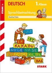 Cover von STARK Sprachbetrachtung 1. Klasse - Training Grundschule - Grundwissen, Aufgaben und Lösungen