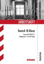 Cover von Arbeitsheft Realschule - Deutsch: Weggesperrt von Grit Poppe