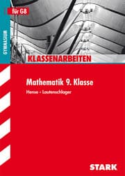 Cover von STARK Klassenarbeiten Gymnasium - Mathematik 9. Klasse