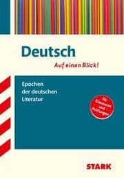 Cover von STARK Deutsch - Auf einen Blick! Gymnasium - Epochen der deutschen Literatur