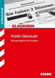 Cover von STARK Politik Oberstufe - Klausuren Gymnasium