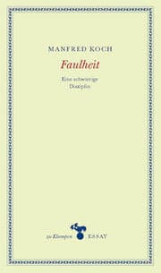 Cover von Faulheit