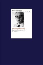 Cover von Schriften / Land der Sprachlosigkeit. Schriften 7